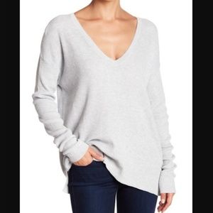 Abound Grey Light Heather Lightweight Sweater